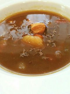簡単♡お家の残りカレーをスープにしたやつ-レシピのメイン写真