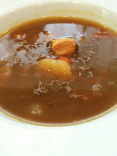 簡単♡お家の残りカレーをスープにしたやつ-レシピのメイン写真