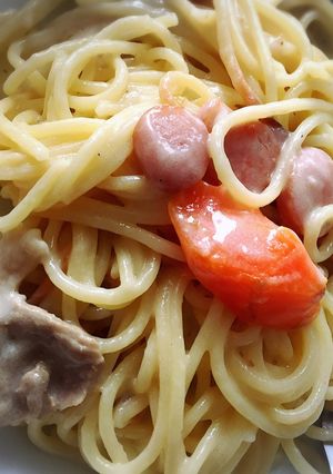 シチューパスタ-レシピのメイン写真