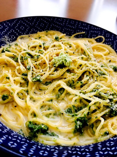 わさびと青海苔の金欠節約クリームパスタ-レシピのメイン写真