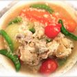 鶏手羽元で参鶏湯風ホロホロ塩炊き