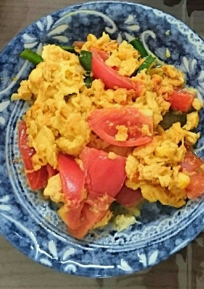 トマトと玉子の炒めもの-レシピのメイン写真