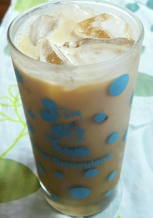 速攻★☆★簡単なアイスカフェオレ-レシピのメイン写真