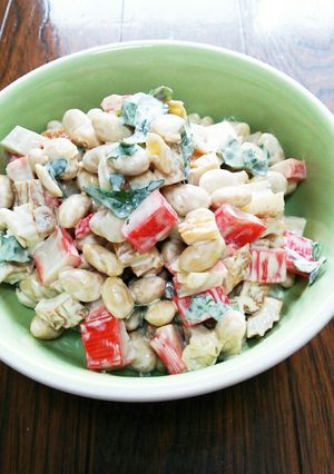 混ぜ合わせるだけ‼大豆とちくわのサラダ-レシピのメイン写真