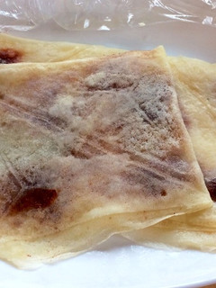 春巻きの皮で簡単モチモチクレープ-レシピのメイン写真