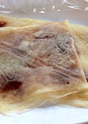 春巻きの皮で簡単モチモチクレープ-レシピのメイン写真