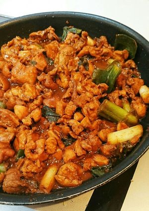 うちのすり鉢で鶏ちゃん-レシピのメイン写真
