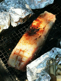 BBQで豚バラブロックが食べたい‼-レシピのメイン写真