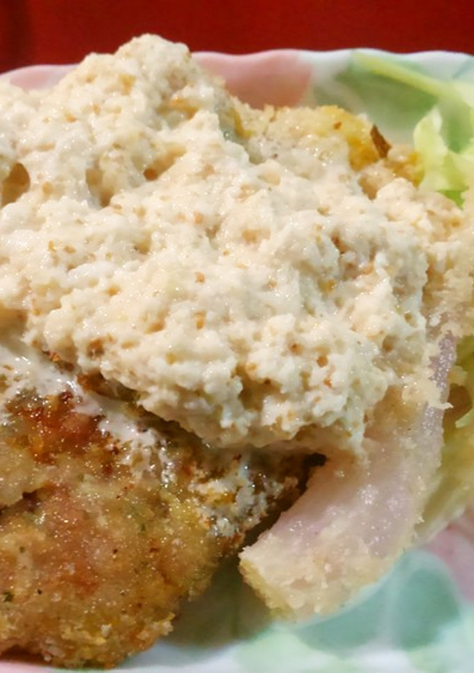 揚げ物をさっぱり☆マヨネーズおろしソース-レシピのメイン写真