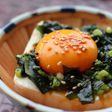 火を使わない!卵黄とわかめで満足冷奴