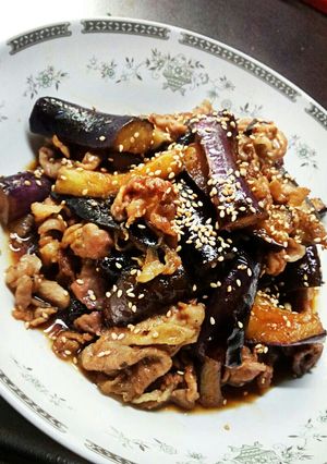 ササッと茄子と豚肉の甘辛炒め❣-レシピのメイン写真