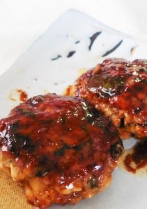鶏と豆腐のさわやか味噌バーグ-レシピのメイン写真