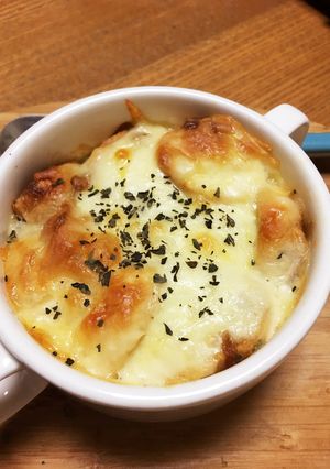 簡単！オニオングラタンスープ-レシピのメイン写真