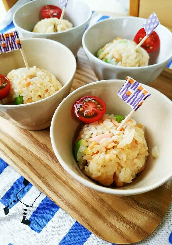鮭と枝豆のピラフ-レシピのメイン写真