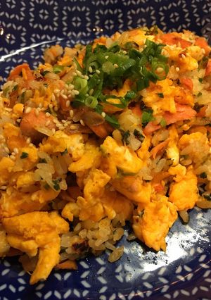 ＊美味い！塩麹で鮭炒飯＊-レシピのメイン写真