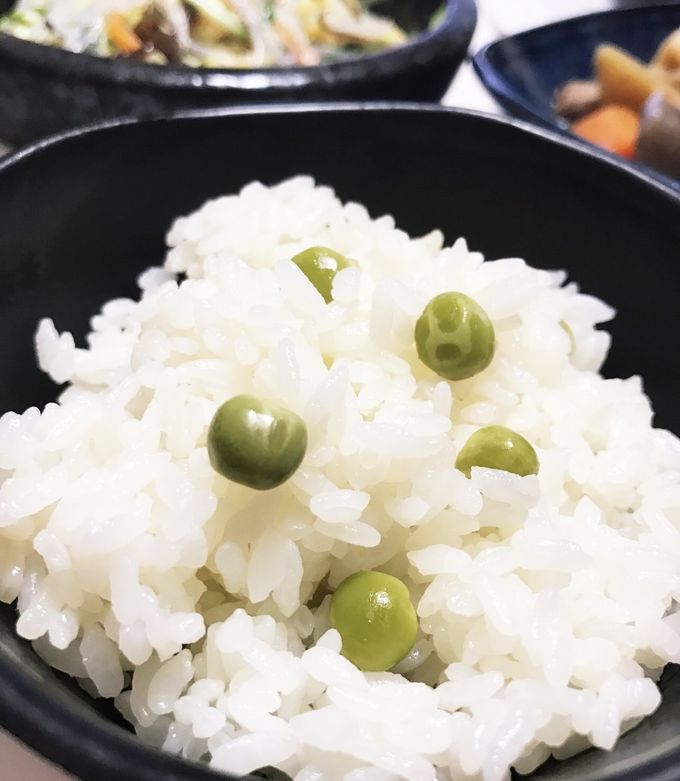 京風☆板前さん直伝☆鮮やか緑の豆ごはん by 東男と京女の食卓