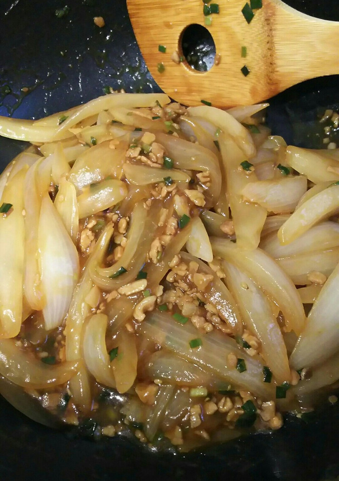 新玉ねぎの焼肉のたれ炒め-レシピのメイン写真