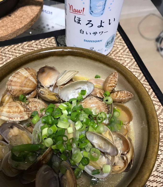 北海道婆ば秘伝！簡単！あさりの酒蒸し！ by しーCHiaN 【クックパッド