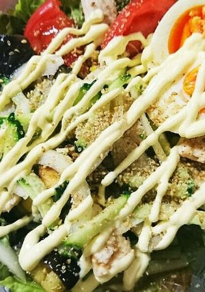冷たい！サラダラーメン-レシピのメイン写真
