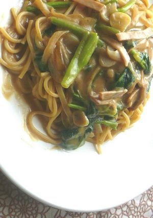 ♡豆乳deカレークリームパスタ♡-レシピのメイン写真