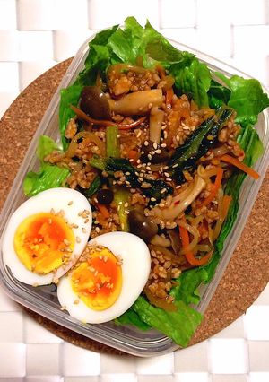 たっぷり野菜のビビンバ風-レシピのメイン写真