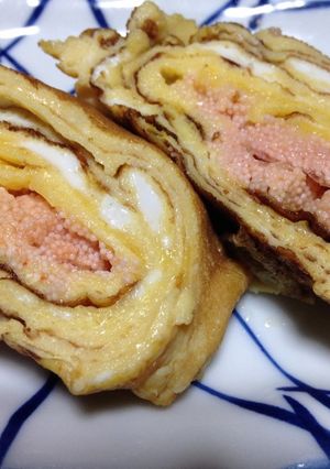明太子玉子焼きチーズ入り-レシピのメイン写真