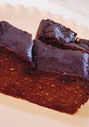 ヘルシー◎豆腐生チョコケーキ-レシピのメイン写真