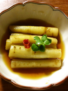 山牛蒡の醤油漬け-レシピのメイン写真