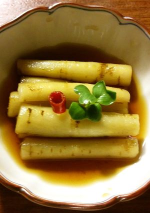 山牛蒡の醤油漬け-レシピのメイン写真
