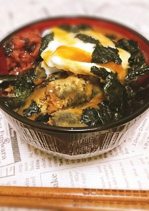 やる気がないときのイワシ缶のレンチン丼-レシピのメイン写真
