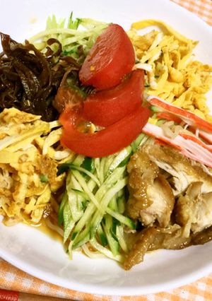 サッポロ一番　醤油ラーメンde冷やし麺-レシピのメイン写真