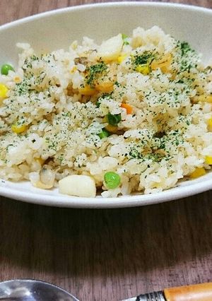 冷飯でとっても簡単シーフードピラフ♡-レシピのメイン写真