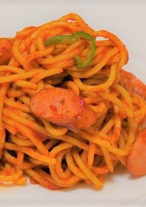 簡単 焼きそばナポリタン-レシピのメイン写真