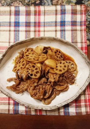 豚肉甘辛炒め☆簡単な調味料で♪-レシピのメイン写真