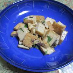 ピリ辛厚揚げ豆腐-レシピのメイン写真