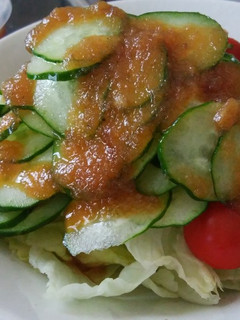 オイル少!簡単生玉ねぎドレッシング-レシピのメイン写真