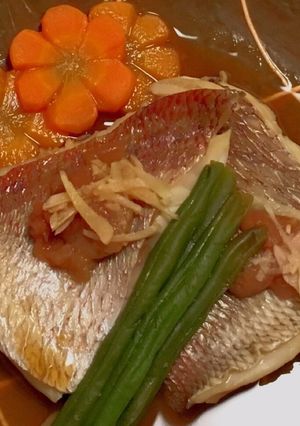 レンジで速攻★白身魚の梅煮-レシピのメイン写真