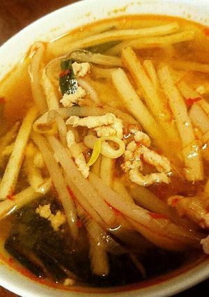 糖質制限＊坦々風スープ＊ロカボ-レシピのメイン写真