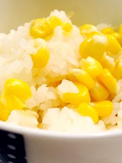 ごちそう♪♪とうもろこしごはん-レシピのメイン写真