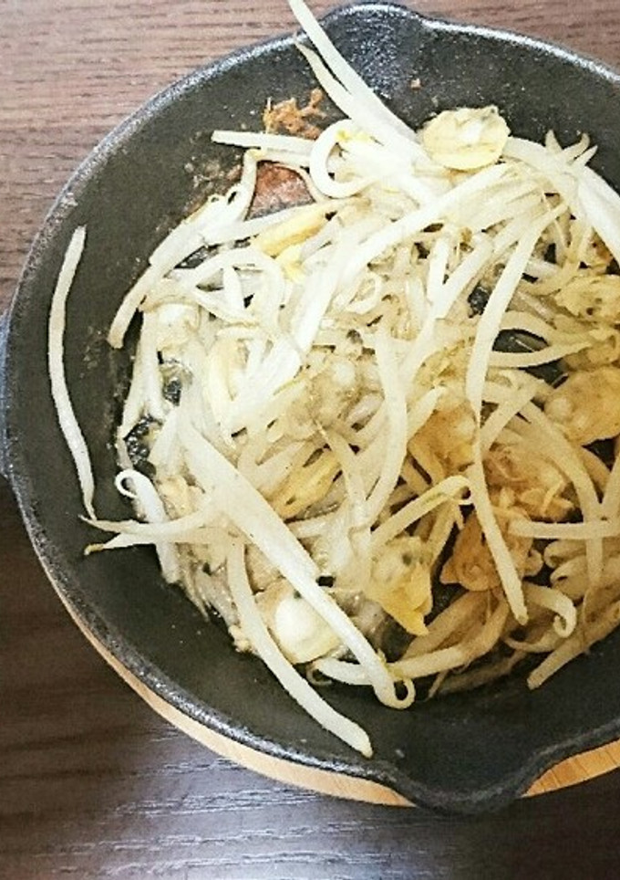 あさりともやしの柚子胡椒炒め-レシピのメイン写真