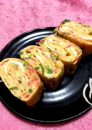 紅生姜入り玉子焼き-レシピのメイン写真