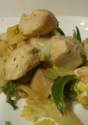 鶏胸肉のマヨ炒め-レシピのメイン写真