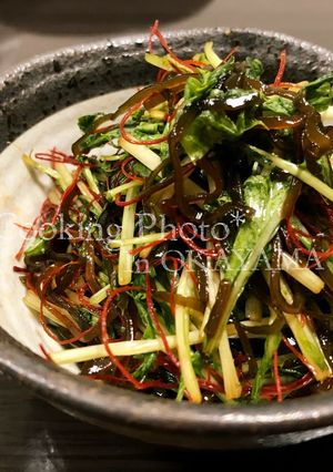 水菜と塩昆布のピリ辛浅漬け-レシピのメイン写真