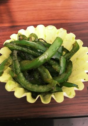 かんたんピーマン炒め-レシピのメイン写真