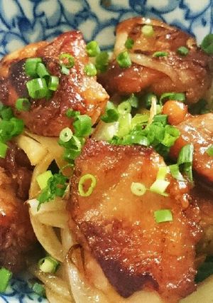 唐揚げ風な揚げない鶏モモ肉のしっとり焼き-レシピのメイン写真