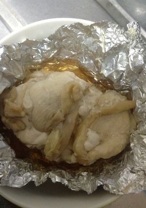 ：コンビニ風 うまみたっぷりチキンサラダ-レシピのメイン写真
