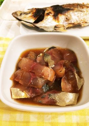超簡単魚料理♡鯵の漬け 丼やおつまみに-レシピのメイン写真