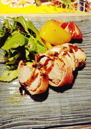 ほんのり甘いポークのベーコン巻き-レシピのメイン写真