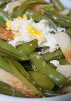 スナックエンドウの煮物-レシピのメイン写真