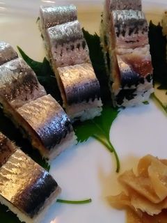鰯の昆布締めと押し寿司-レシピのメイン写真
